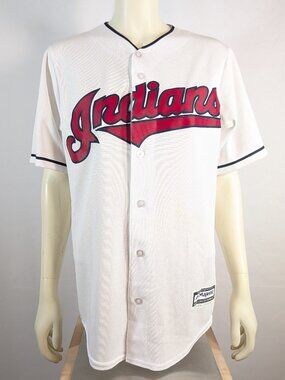 Francisco Lindor Cleveland Indians Majestic Coolbase jersey